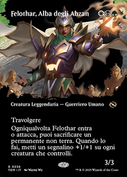 Felothar, Dawn of the Abzan