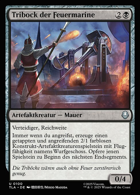 Tribock der Feuermarine