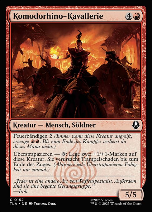 Komodorhino-Kavallerie