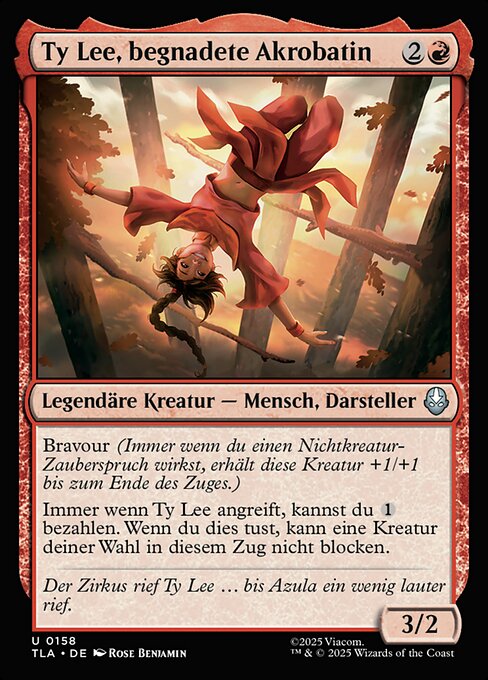 Ty Lee, begnadete Akrobatin