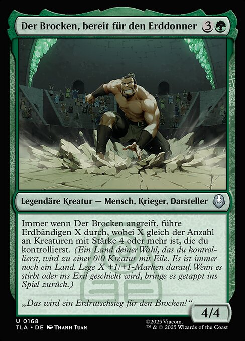 Der Brocken, bereit für den Erddonner