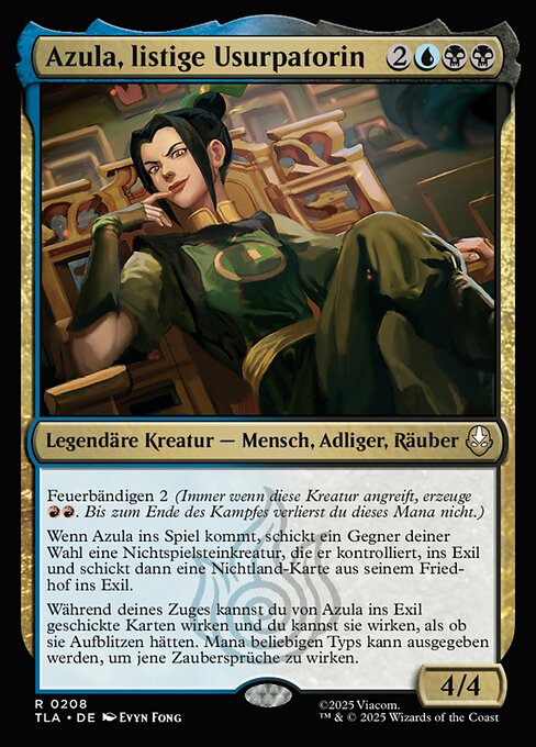 Azula, listige Usurpatorin