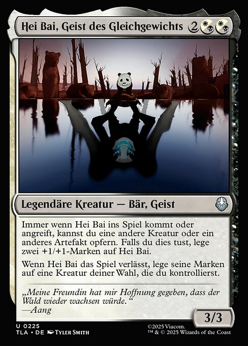 Hei Bai, Geist des Gleichgewichts