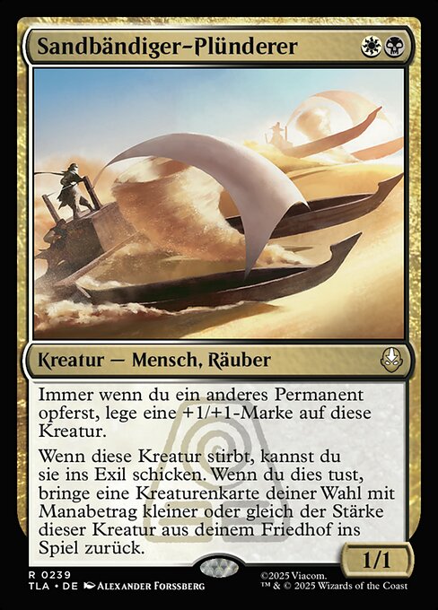 Sandbändiger-Plünderer