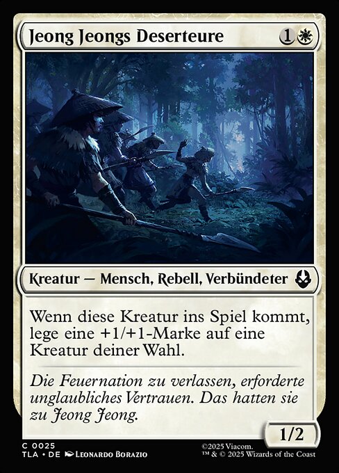 Jeong Jeongs Deserteure