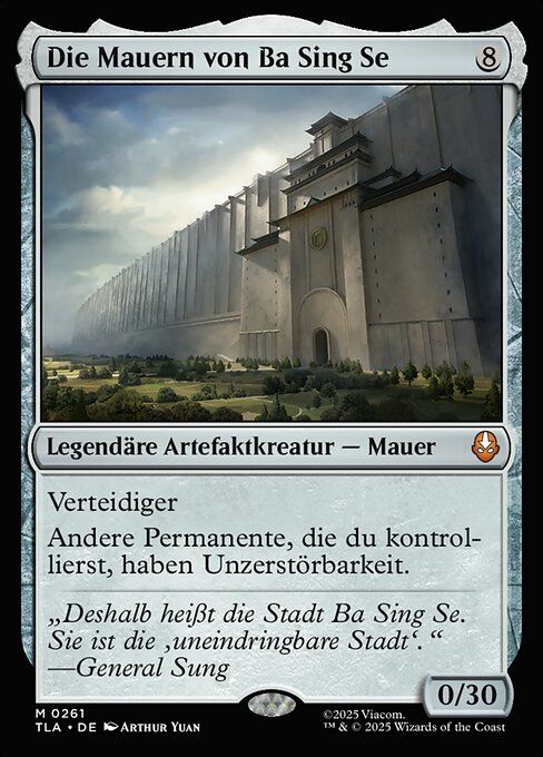 Die Mauern von Ba Sing Se