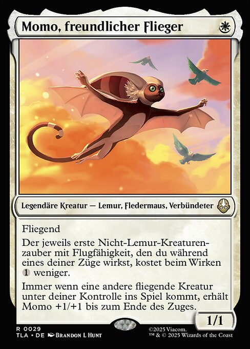 Momo, freundlicher Flieger