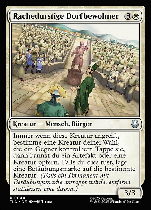 Rachedurstige Dorfbewohner