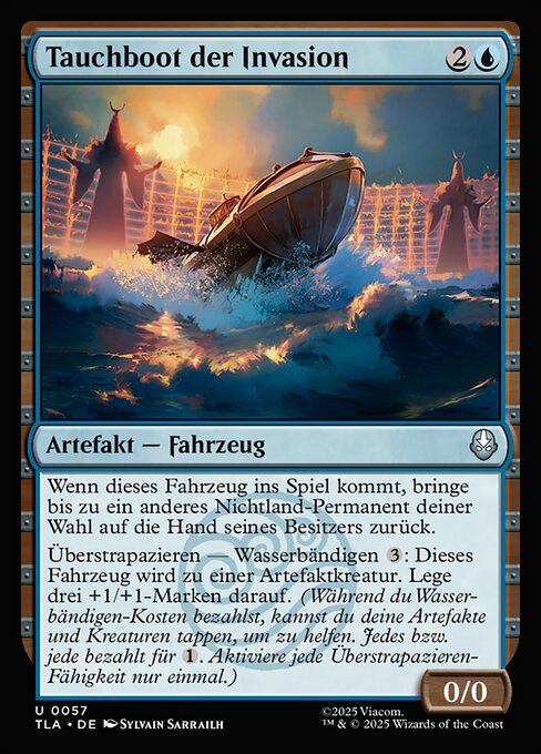 Tauchboot der Invasion