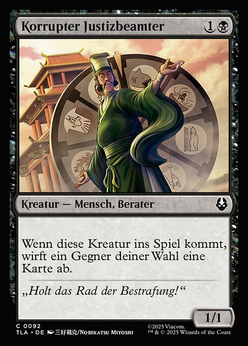 Korrupter Justizbeamter