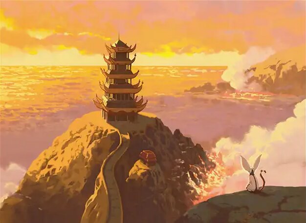 Crescent Island Temple