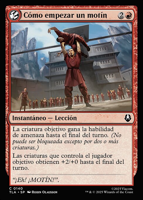 Cómo empezar un motín