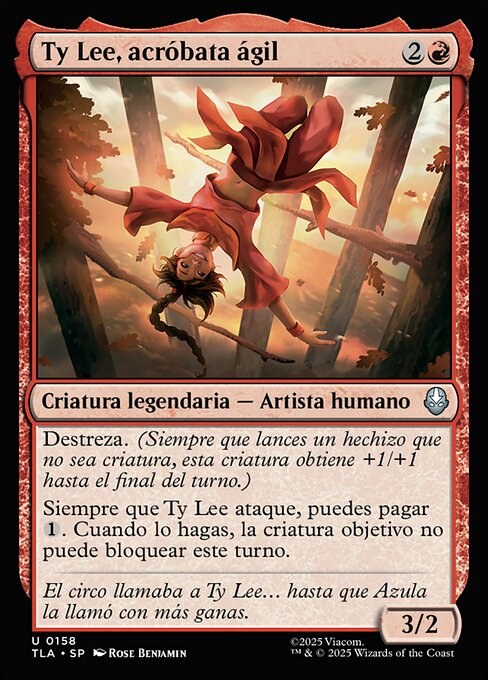 Ty Lee, acróbata ágil