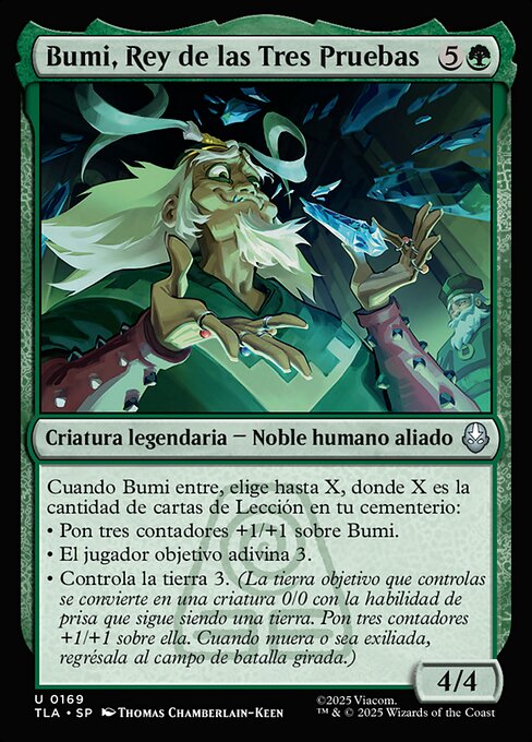 Bumi, Rey de las Tres Pruebas