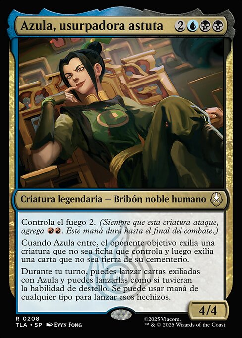 Azula, usurpadora astuta