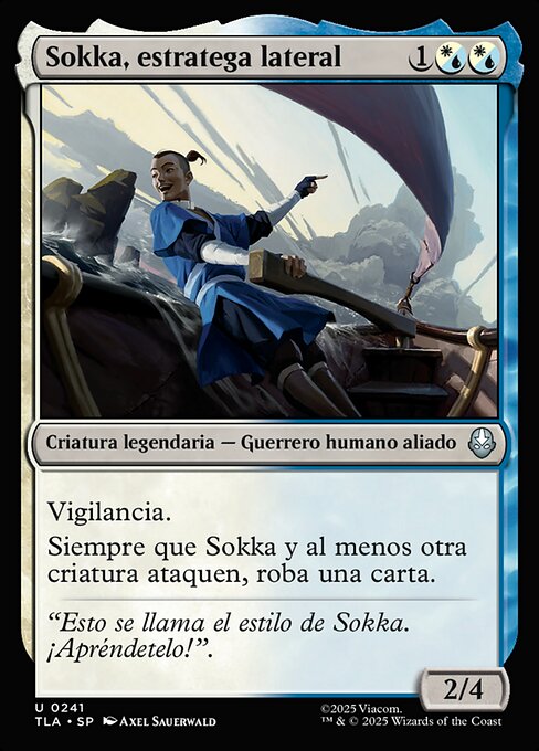 Sokka, estratega lateral