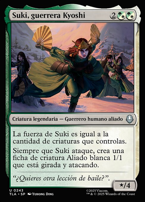 Suki, guerrera Kyoshi