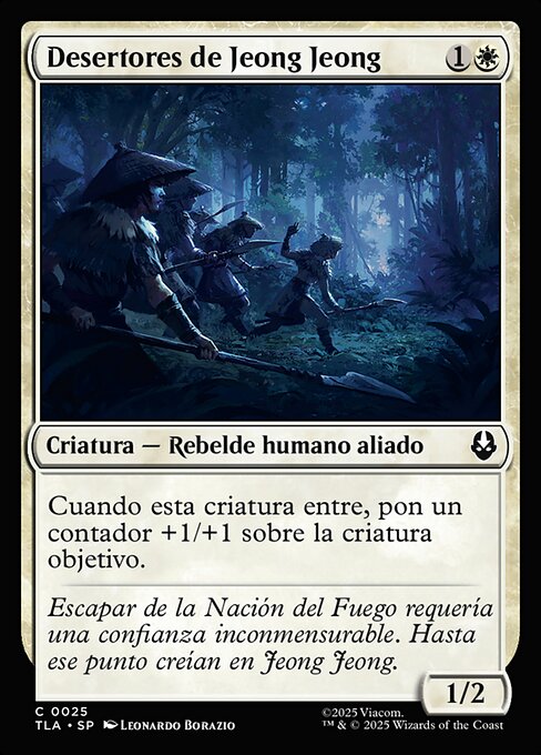Desertores de Jeong Jeong