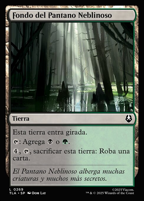 Fondo del Pantano Neblinoso