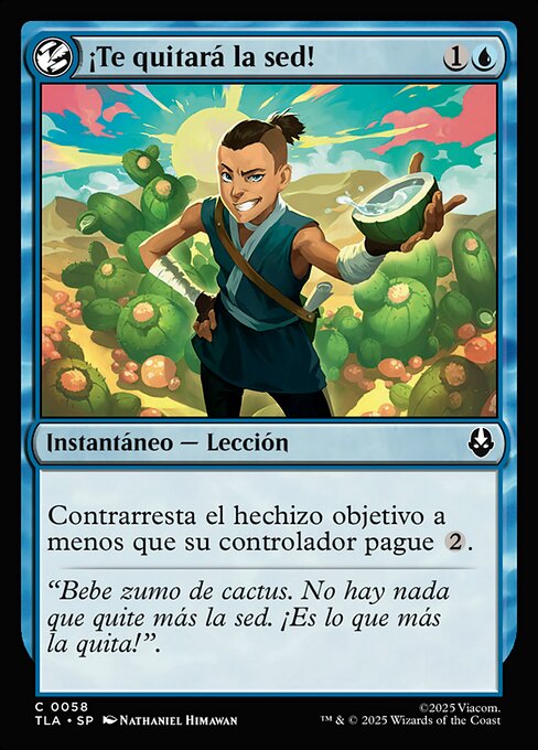 ¡Te quitará la sed!