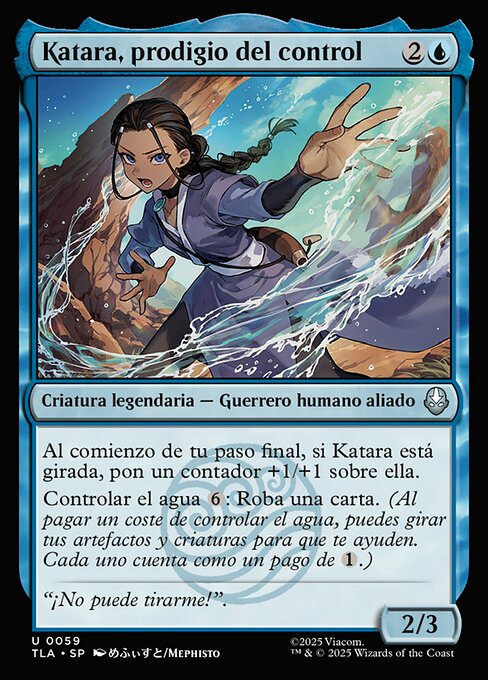 Katara, prodigio del control