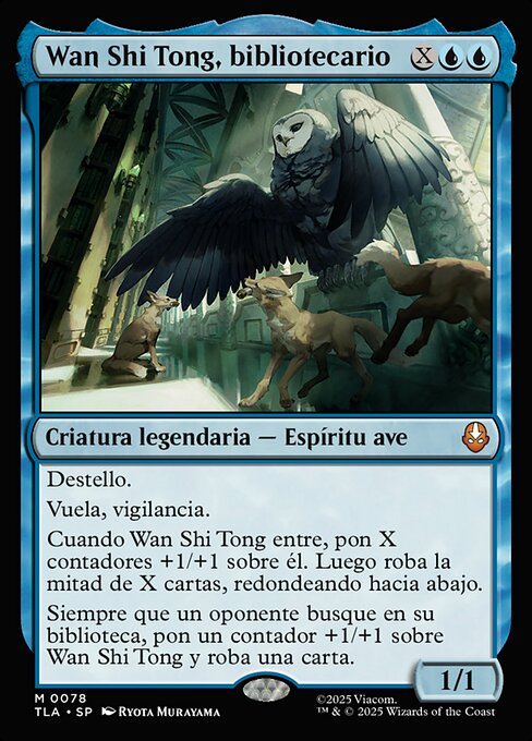 Wan Shi Tong, bibliotecario