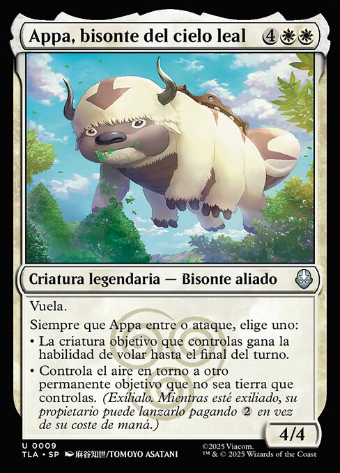 Appa, bisonte del cielo leal