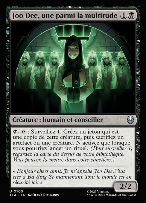 Joo Dee, une parmi la multitude