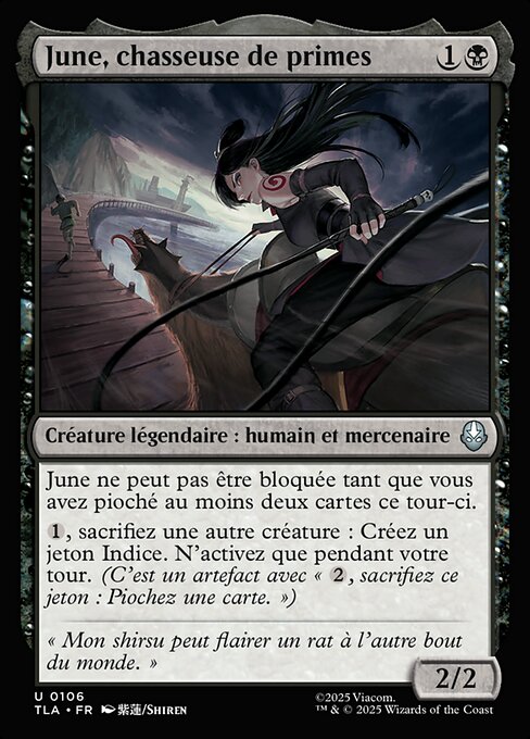 June, chasseuse de primes