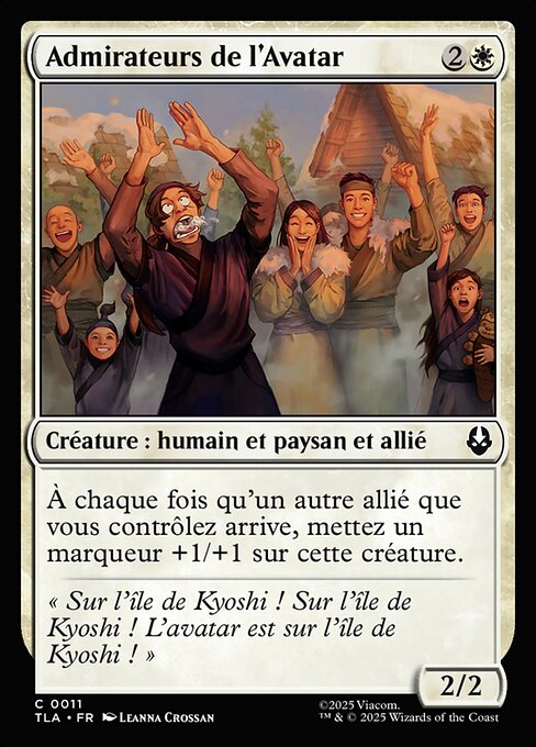 Admirateurs de l'Avatar