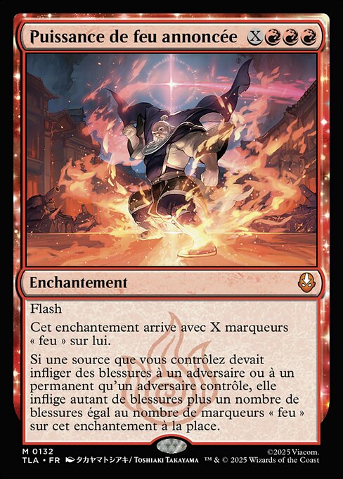 Puissance de feu annoncée