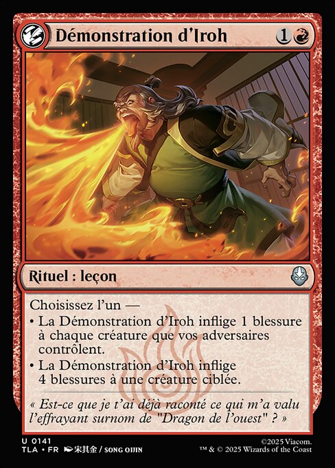 Démonstration d'Iroh