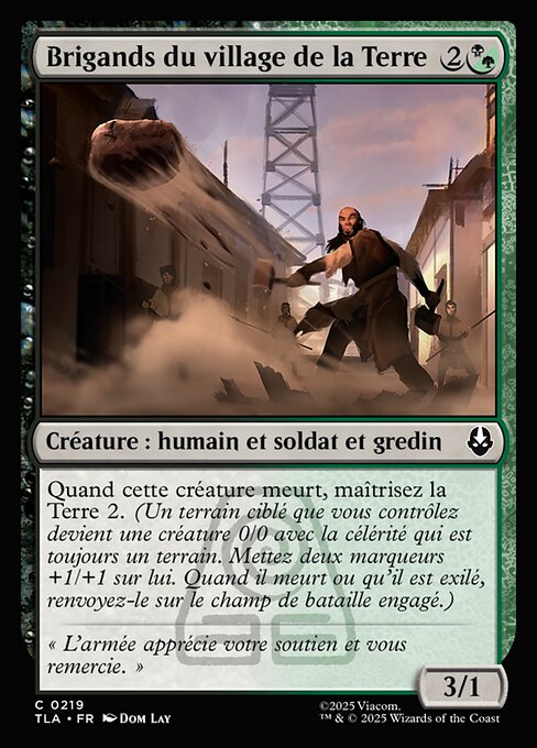 Brigands du village de la Terre