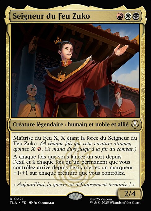 Seigneur du Feu Zuko