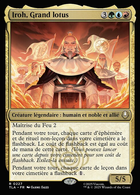 Iroh, Grand lotus