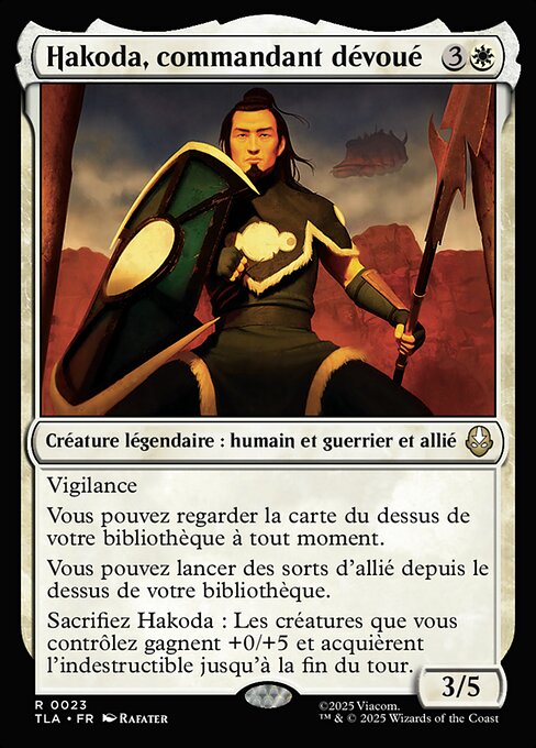 Hakoda, commandant dévoué