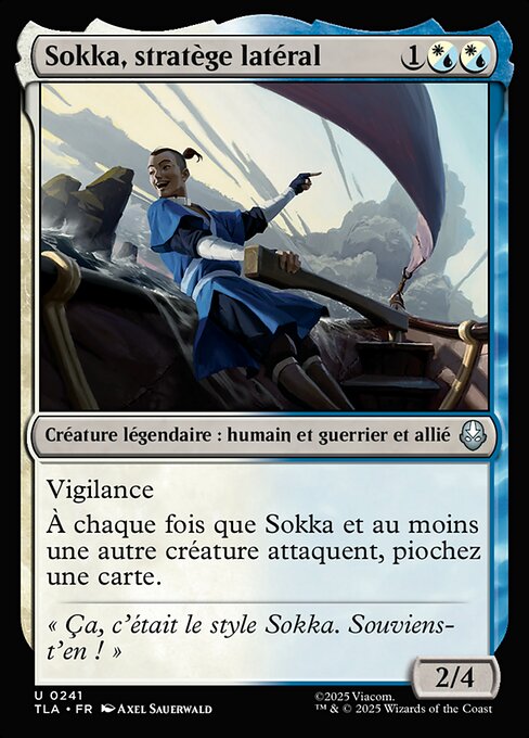 Sokka, stratège latéral