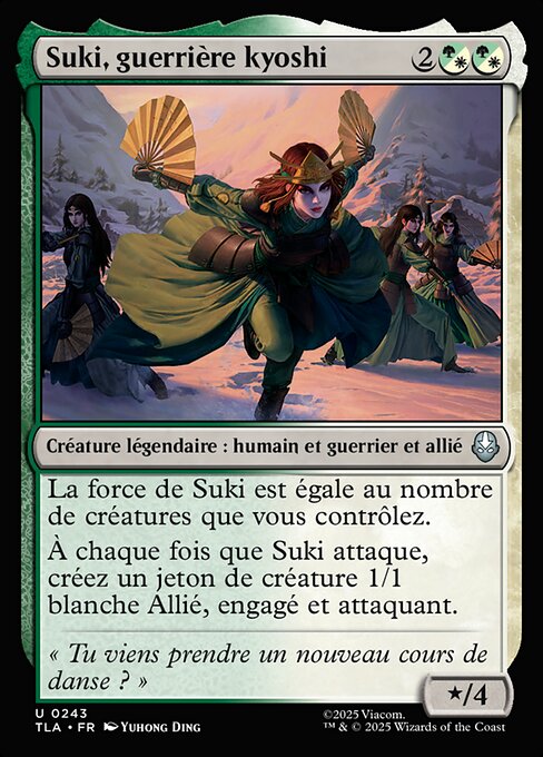 Suki, guerrière kyoshi