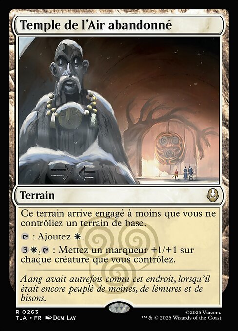 Temple de l'Air abandonné