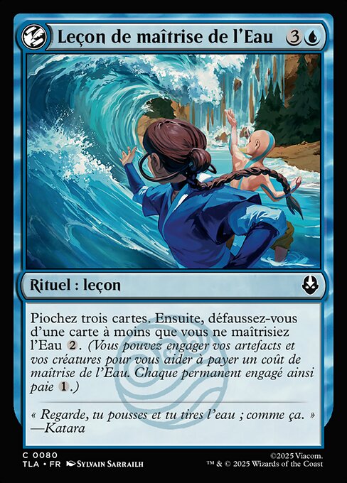 Leçon de maîtrise de l'Eau