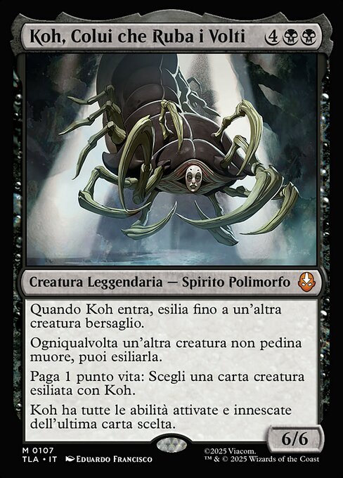 Koh, Colui che Ruba i Volti