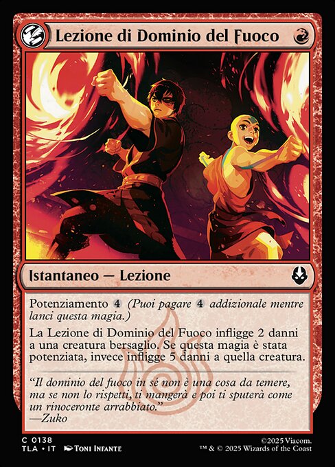 Lezione di Dominio del Fuoco