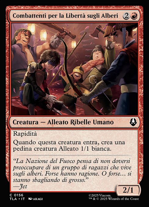 Combattenti per la Libertà sugli Alberi