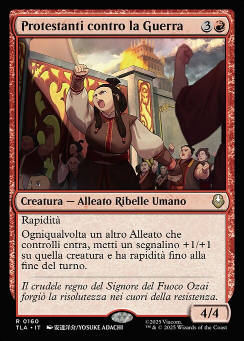 Protestanti contro la Guerra