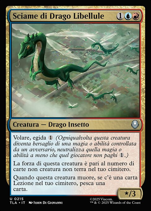 Sciame di Drago Libellule