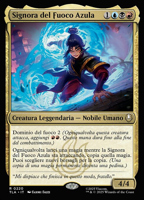 Signora del Fuoco Azula