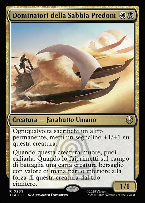 Dominatori della Sabbia Predoni