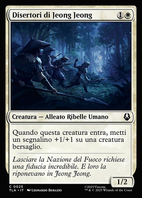 Disertori di Jeong Jeong