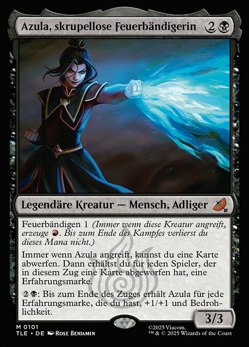 Azula, skrupellose Feuerbändigerin