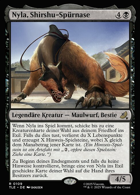 Nyla, Shirshu-Spürnase